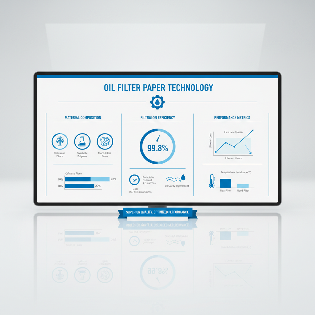 High Performance Filter Paper for Oil Filter Machine Applications