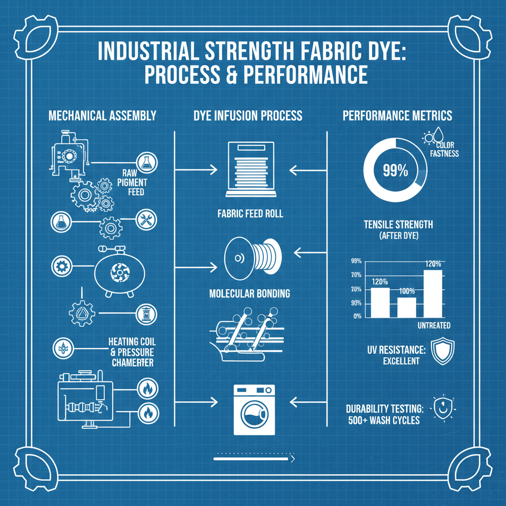 Exploring the Critical Role of Industrial Strength Fabric Dye in Modern Industries