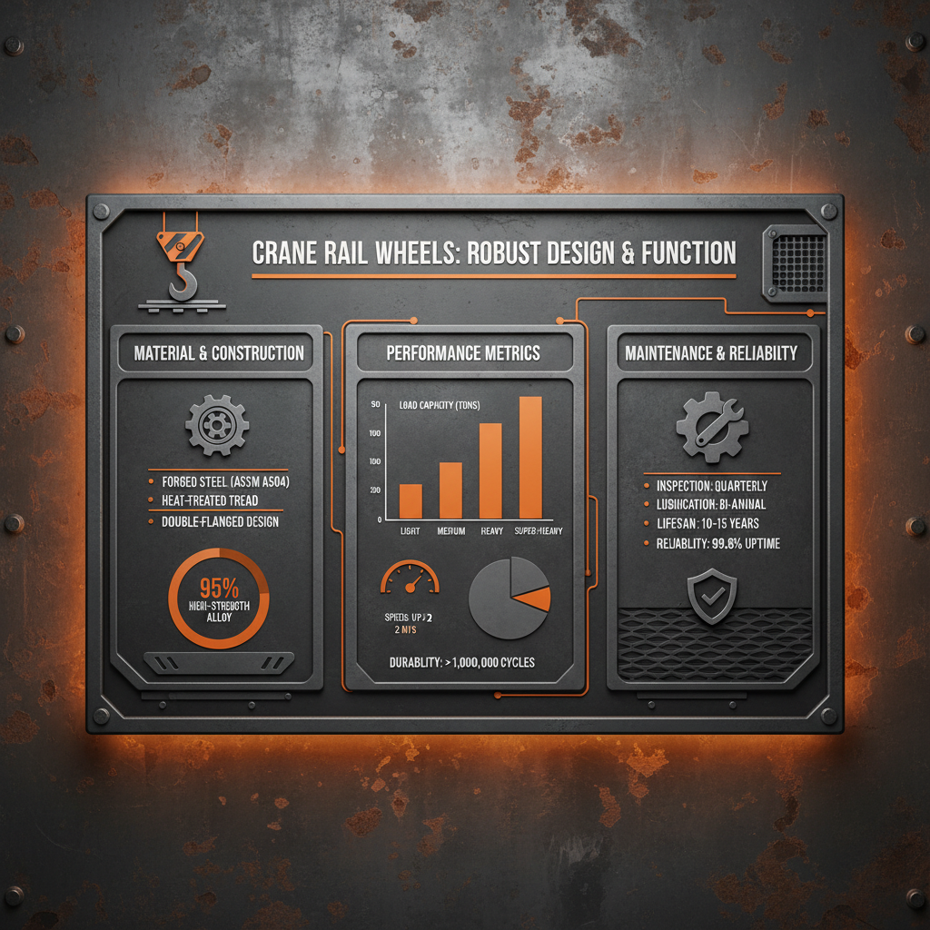 Optimizing Industrial Operations with High Performance Crane Rail Wheels