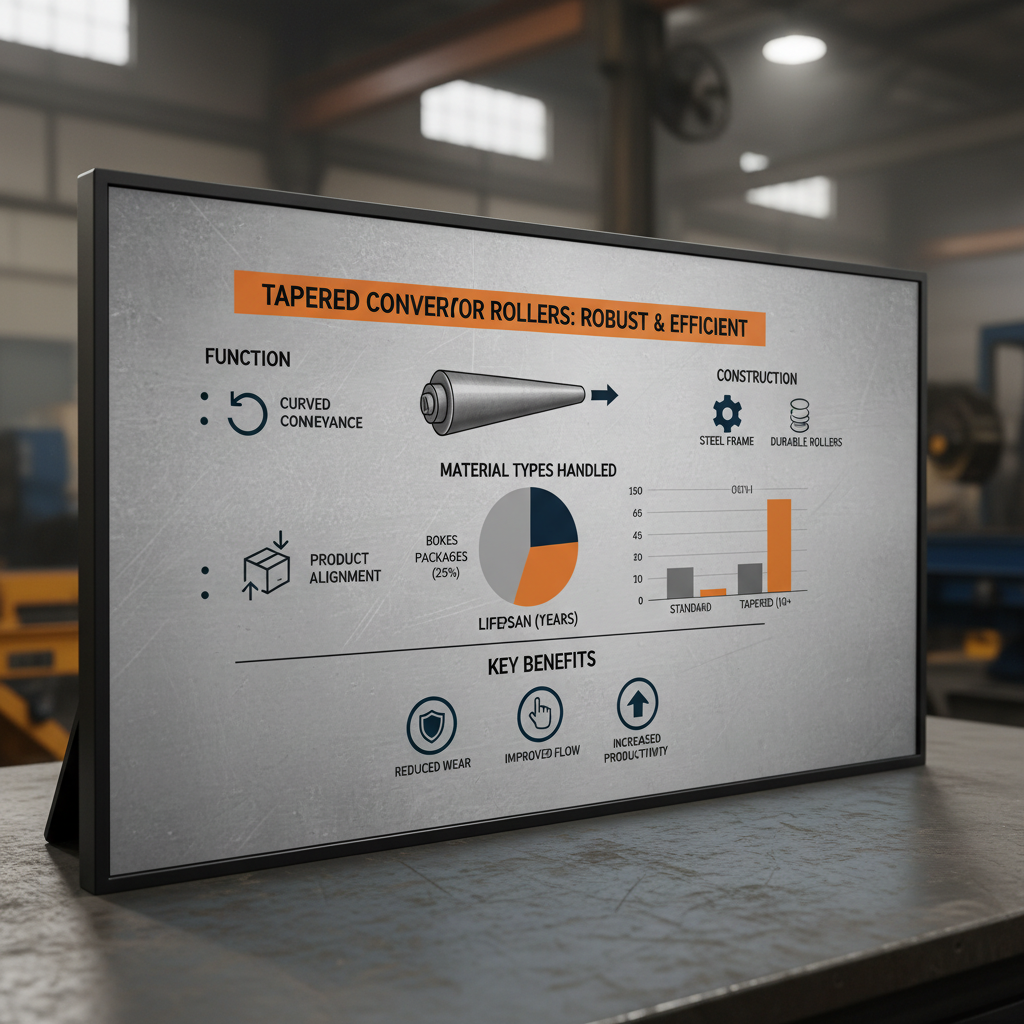 Optimizing Material Handling with Advanced Tapered Conveyor Rollers