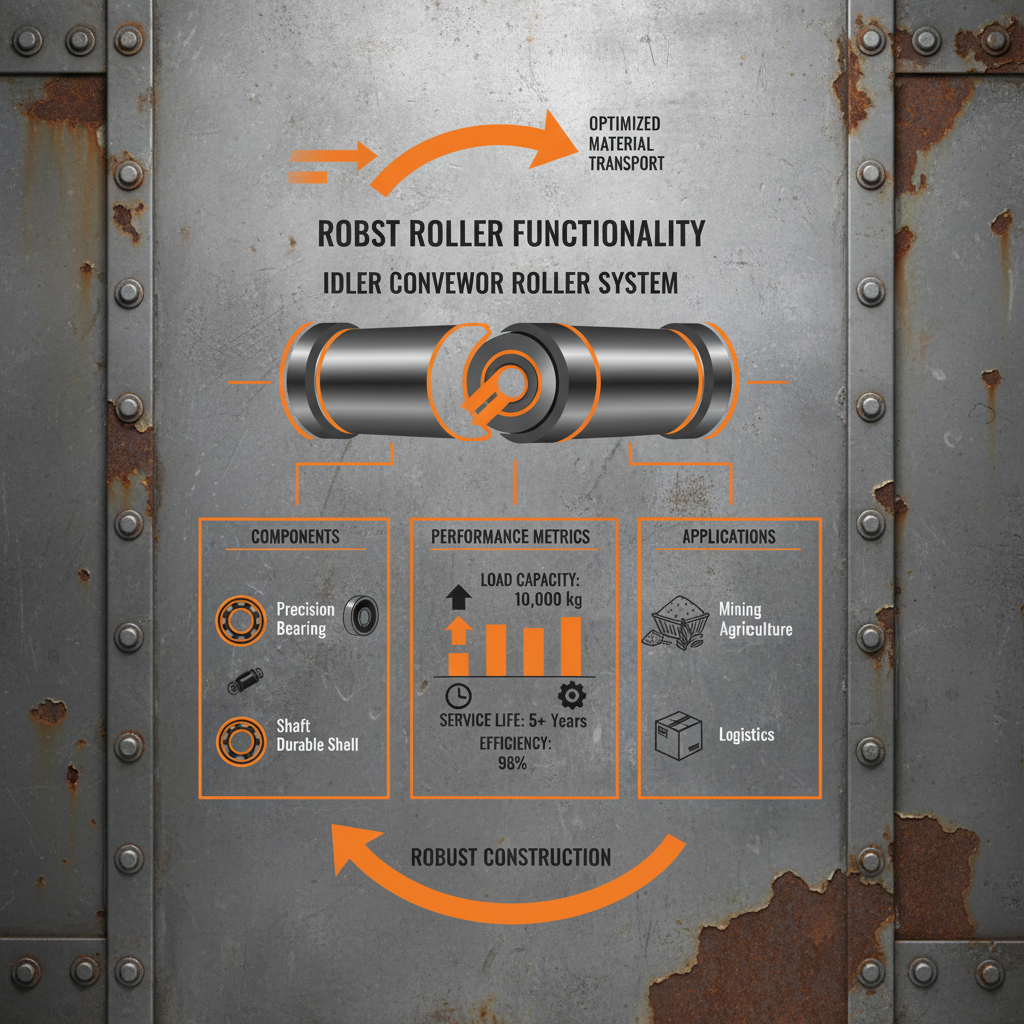 Optimizing Material Handling with Durable Idler Conveyor Roller Systems