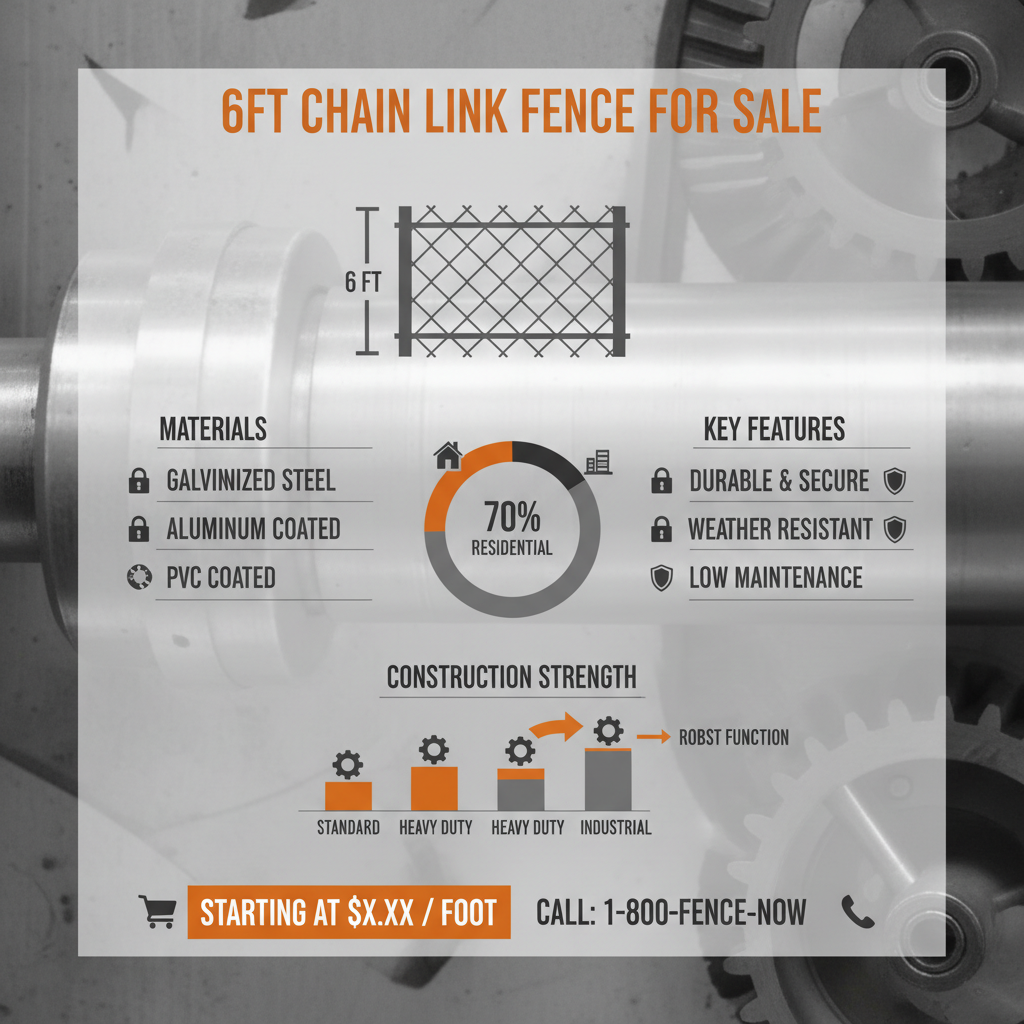 Affordable 6ft Chain Link Fence for Sale Securing Properties Globally