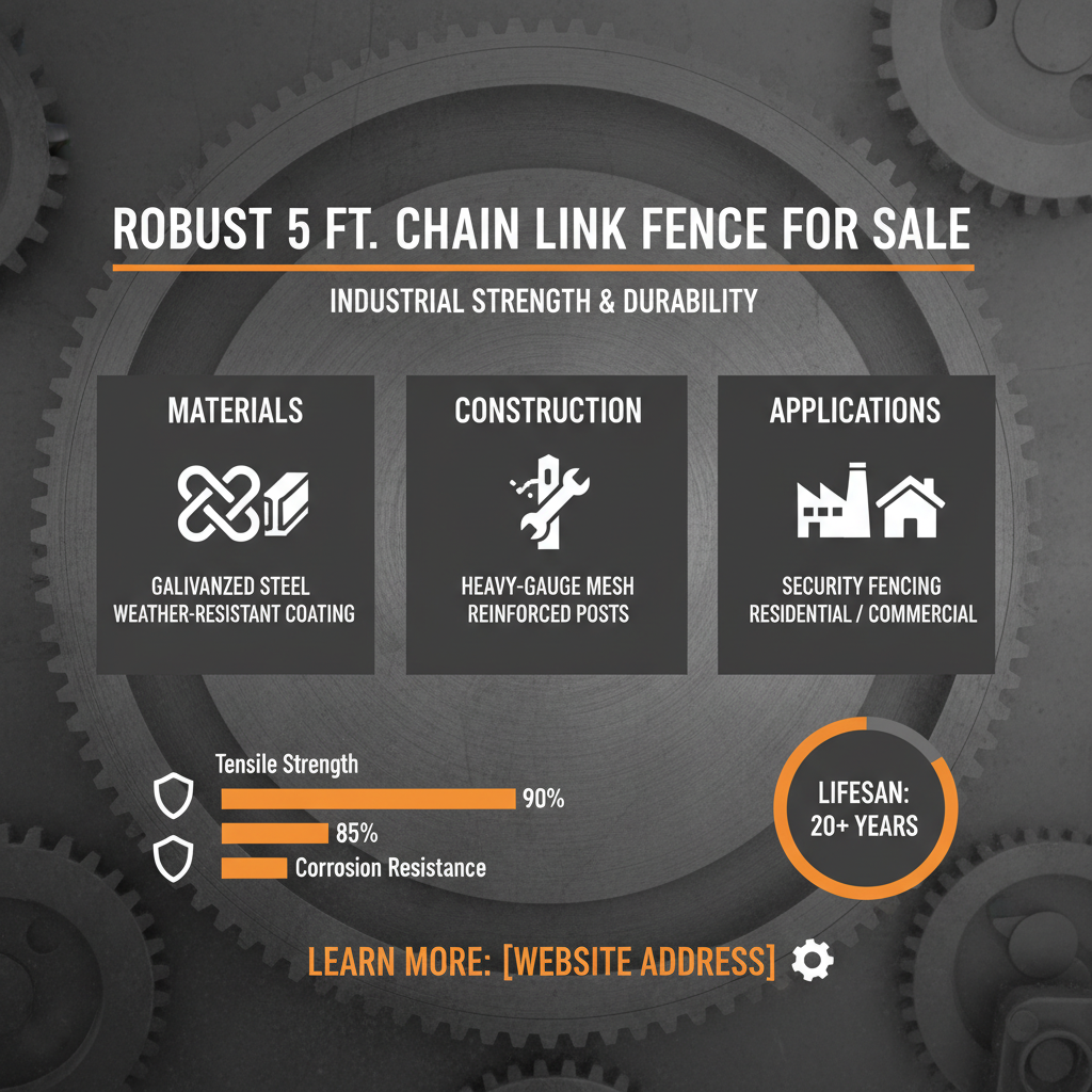 Find Affordable 5 Foot Chain Link Fence for Sale and Enhance Your Security