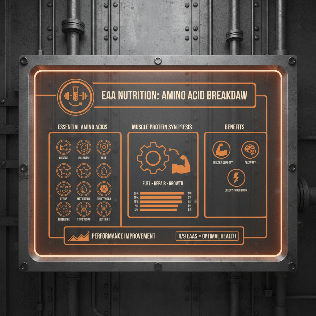 Exploring Eaa Nutrition for Enhanced Health Athletic Performance and Recovery