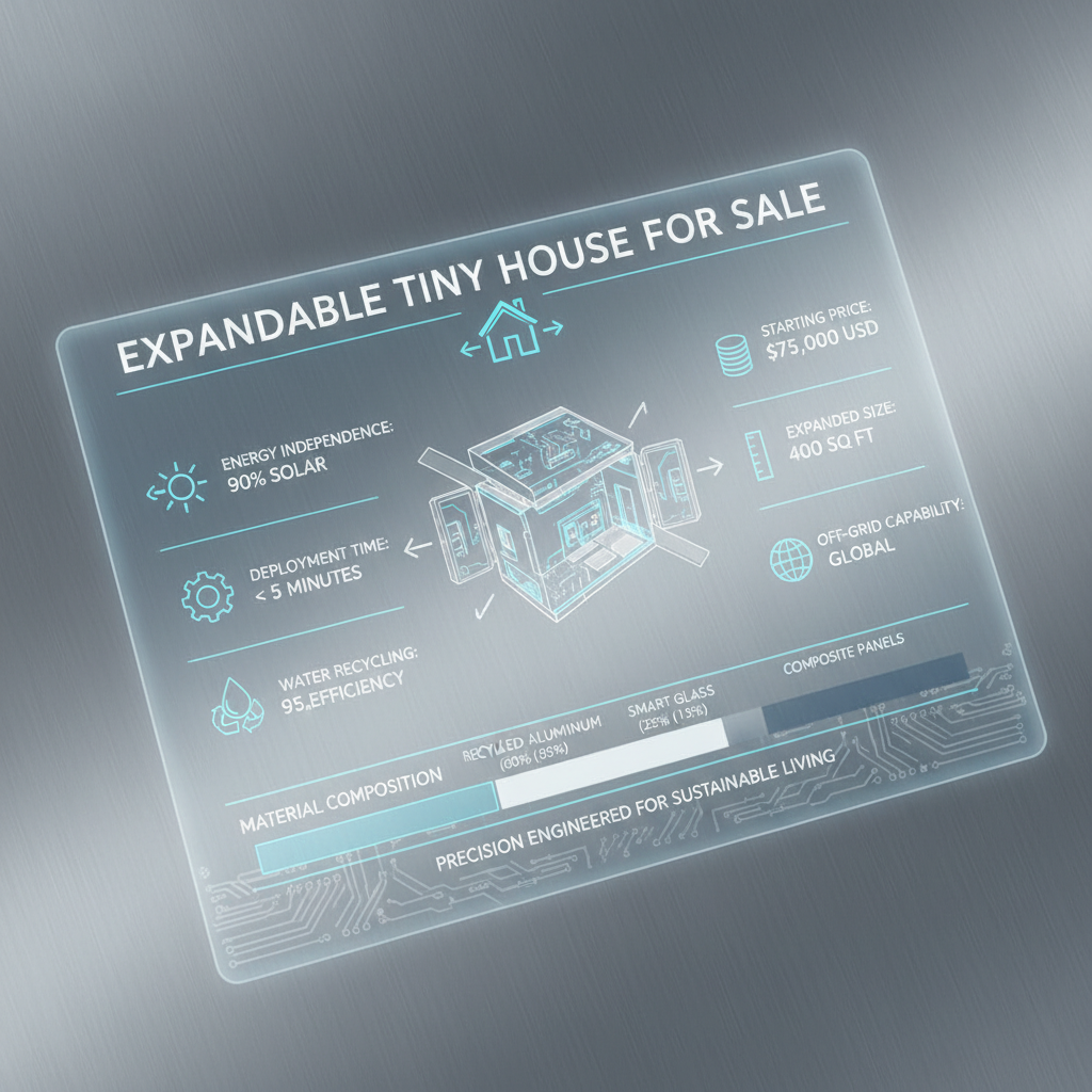 Discover Affordable Expandable Tiny House for Sale and Sustainable Living Solutions