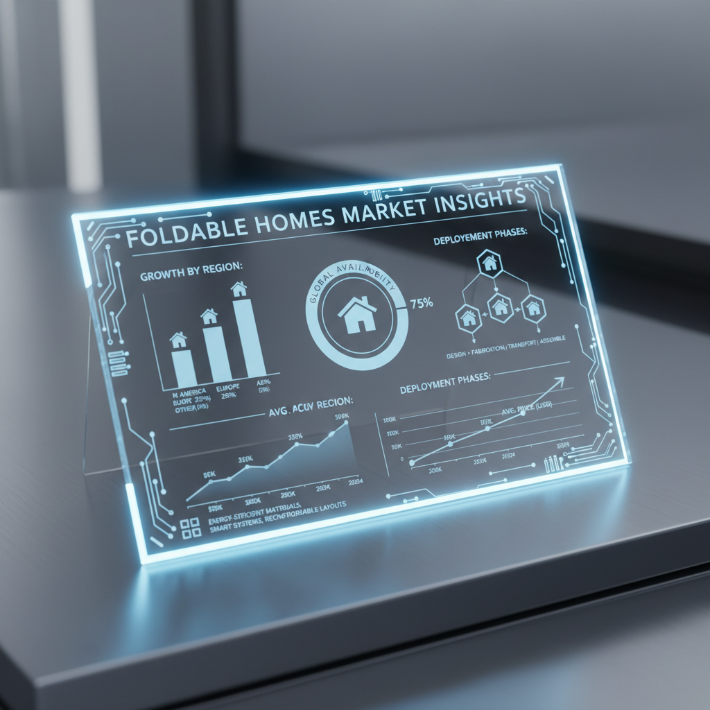 Exploring Affordable and Rapidly Deployable Foldable Homes for Sale