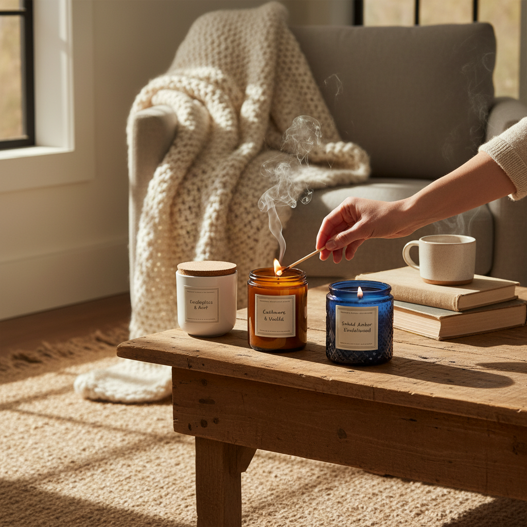 Elevate Your Ambiance with Luxurious Custom Scented Candles