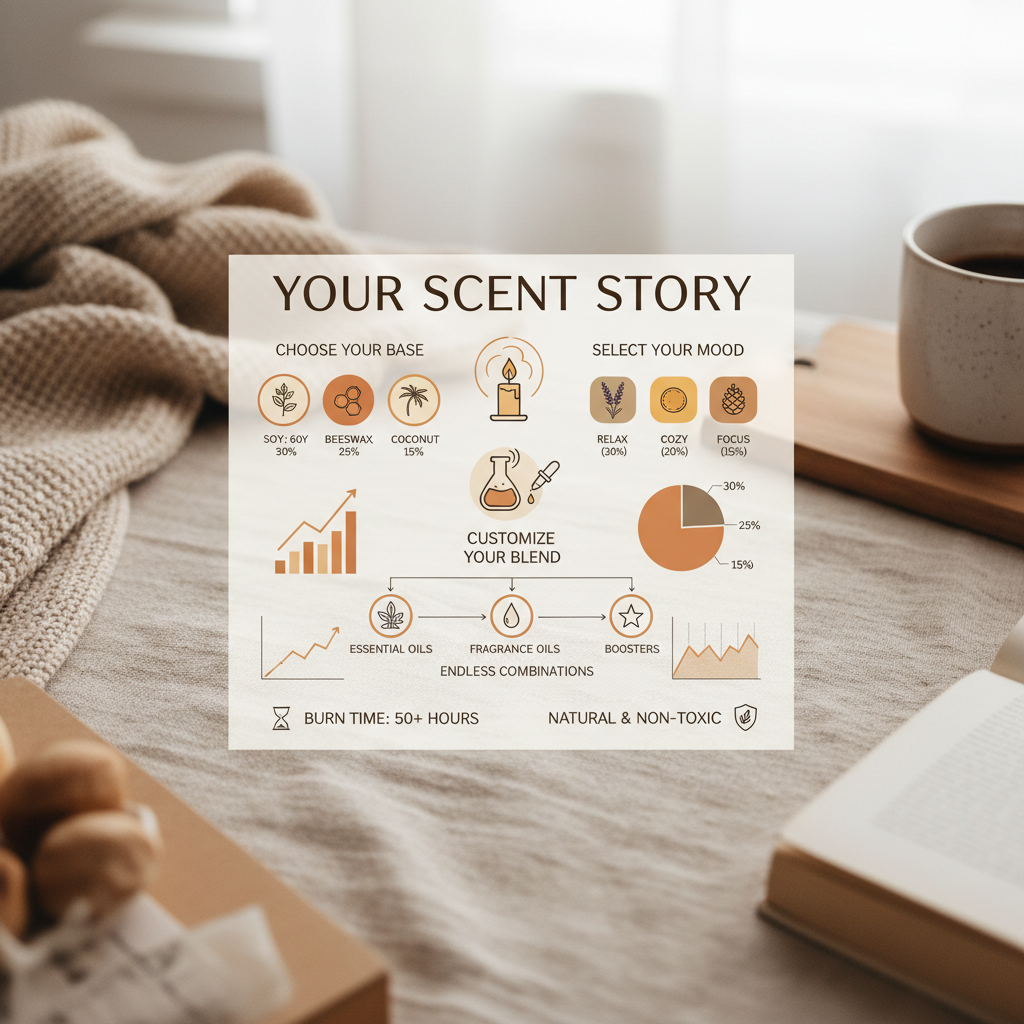 Elevate Your Ambiance with Luxurious Custom Scented Candles