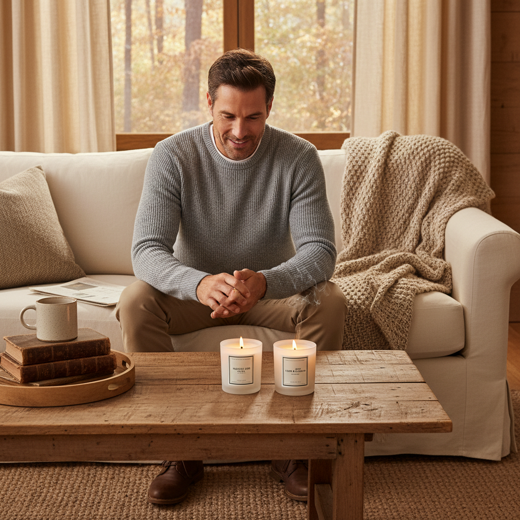 Discover the Sophisticated World of Scented Candles for Men