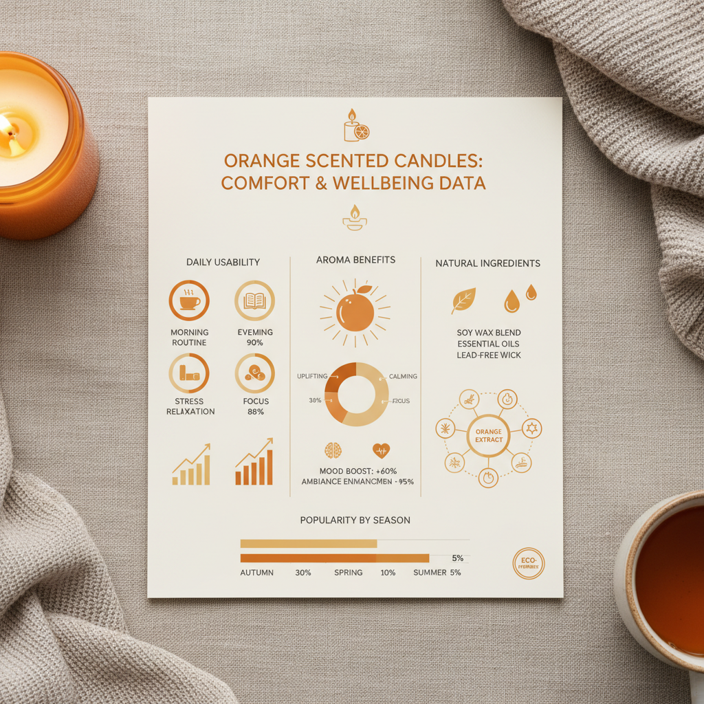 The Alluring World of Orange Scented Candles and Their Growing Market