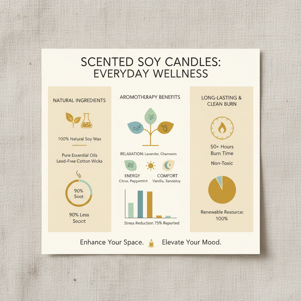 Discover the Allure of Luxurious Scented Soy Candles for Home Ambiance