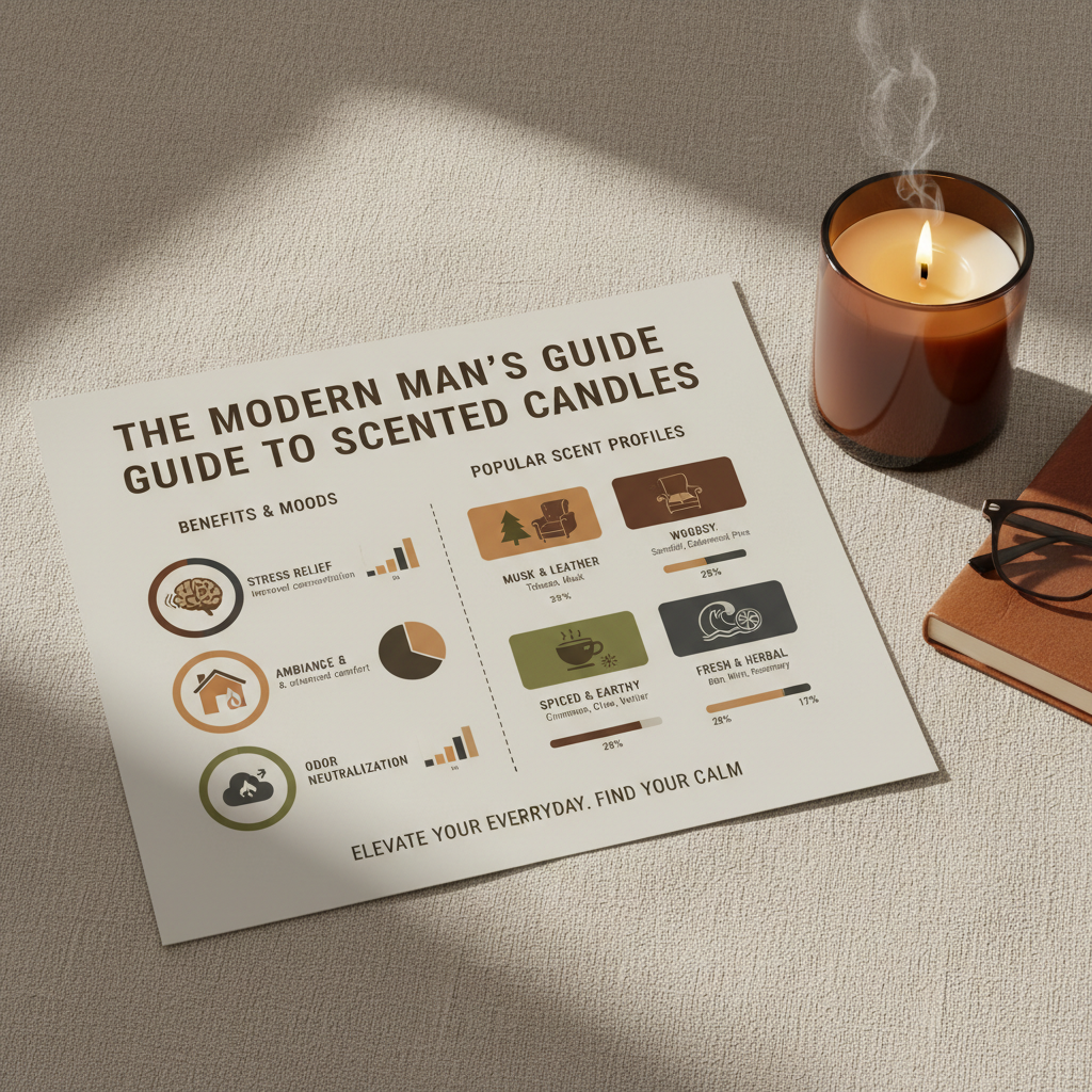 Discover the Sophisticated World of Scented Candles for Men