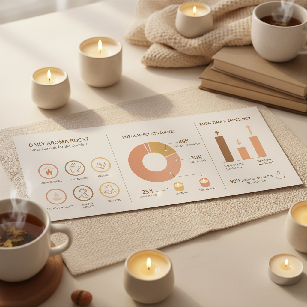 Exploring the World of Small Scented Candles and Their Growing Appeal