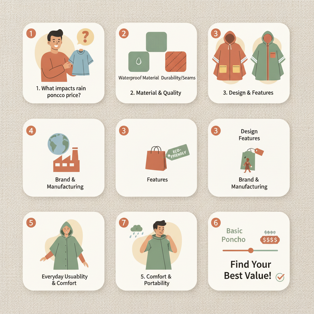 Understanding Rain Poncho Price Factors and Global Market Dynamics