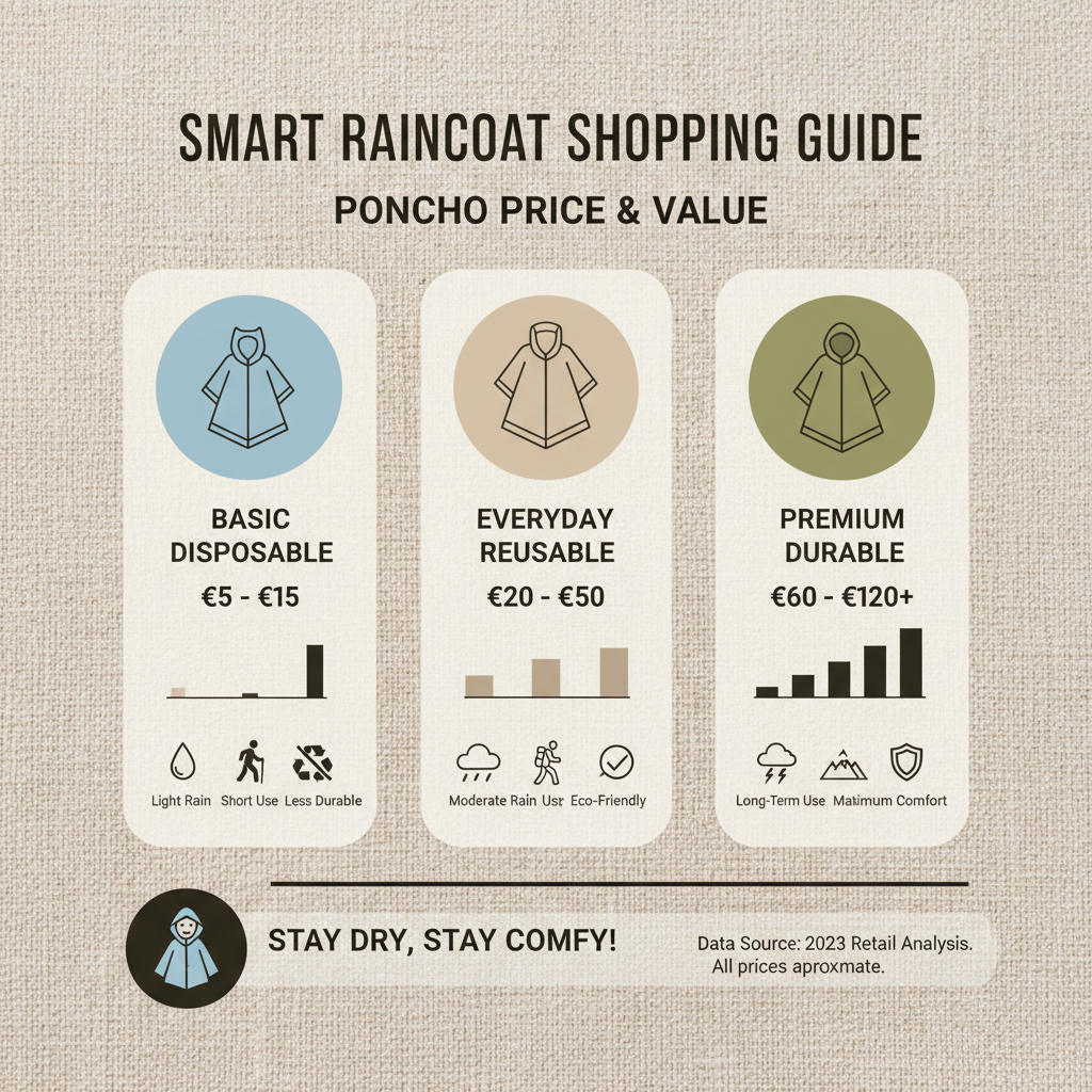 Understanding Poncho Raincoat Price Factors and Global Market Trends