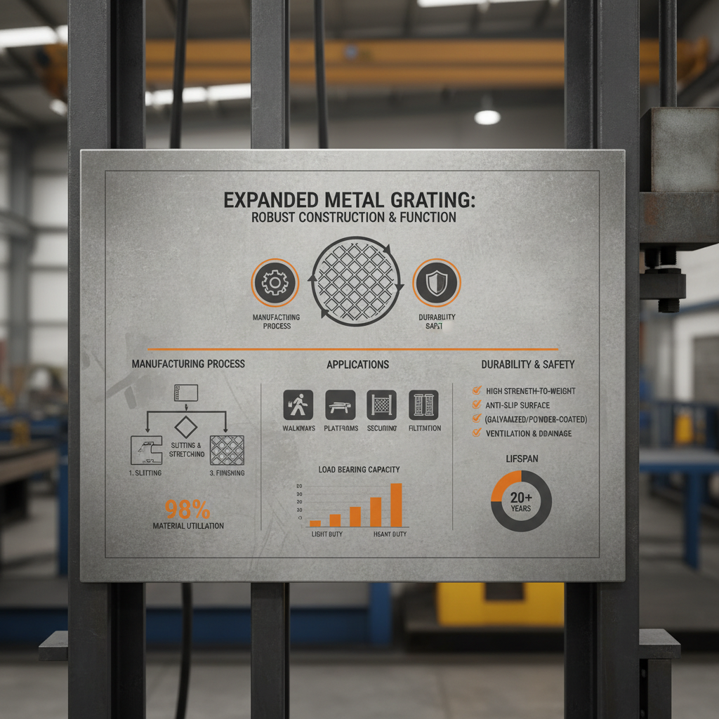 Exploring the Versatility and Benefits of Expanded Metal Grating Solutions