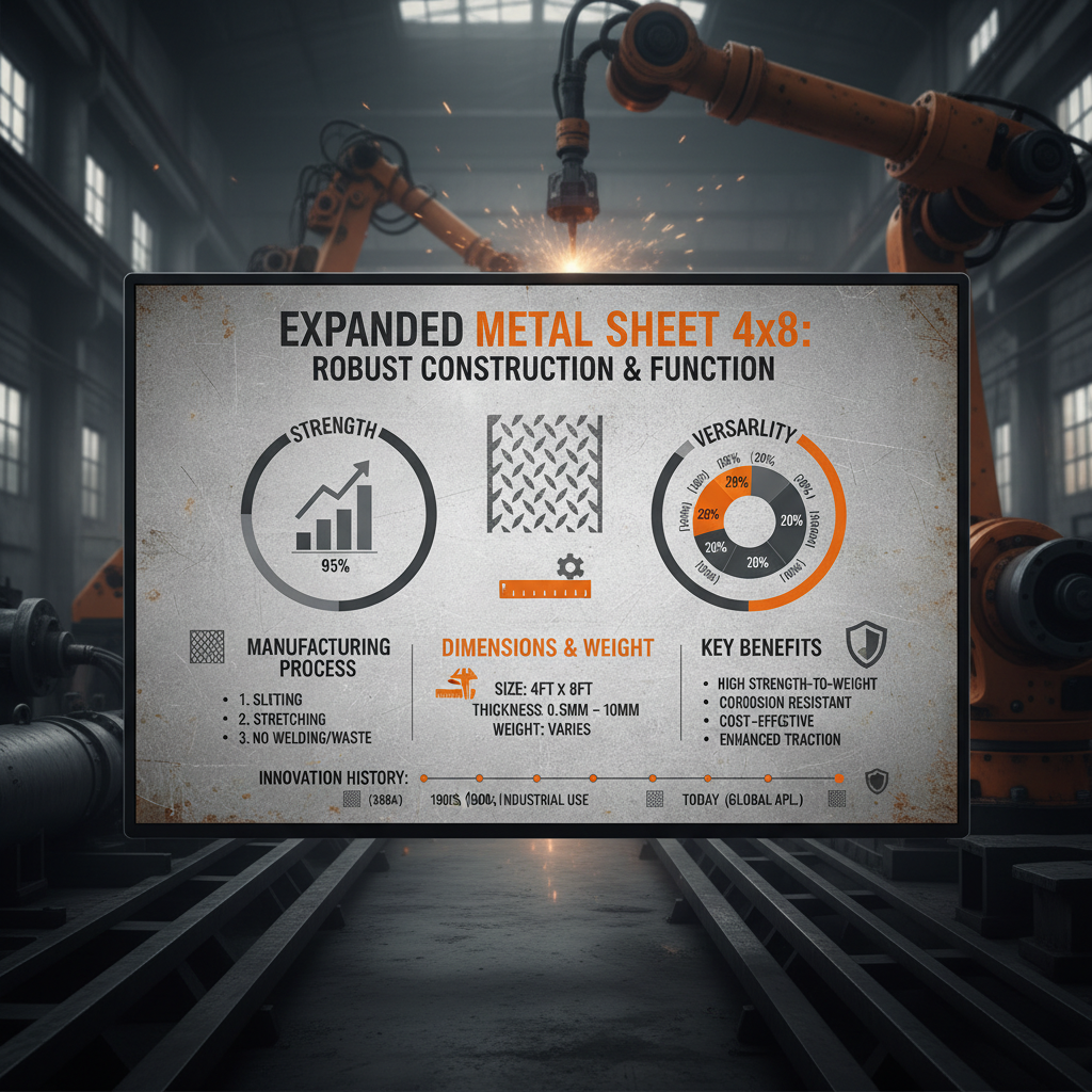 Expanded Metal Sheet 4x8 A Comprehensive Guide to Properties and Applications