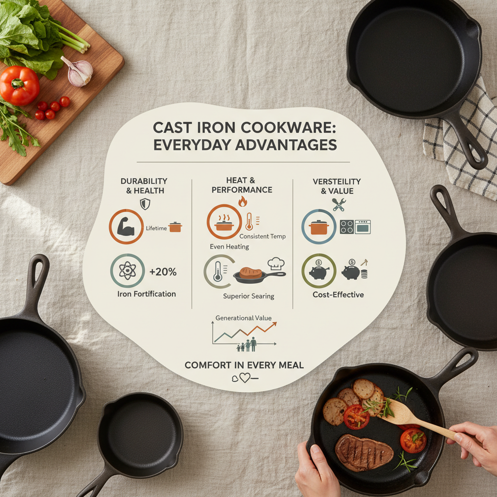 The Enduring Appeal of Cast Iron Pots and Pans in Modern Kitchens