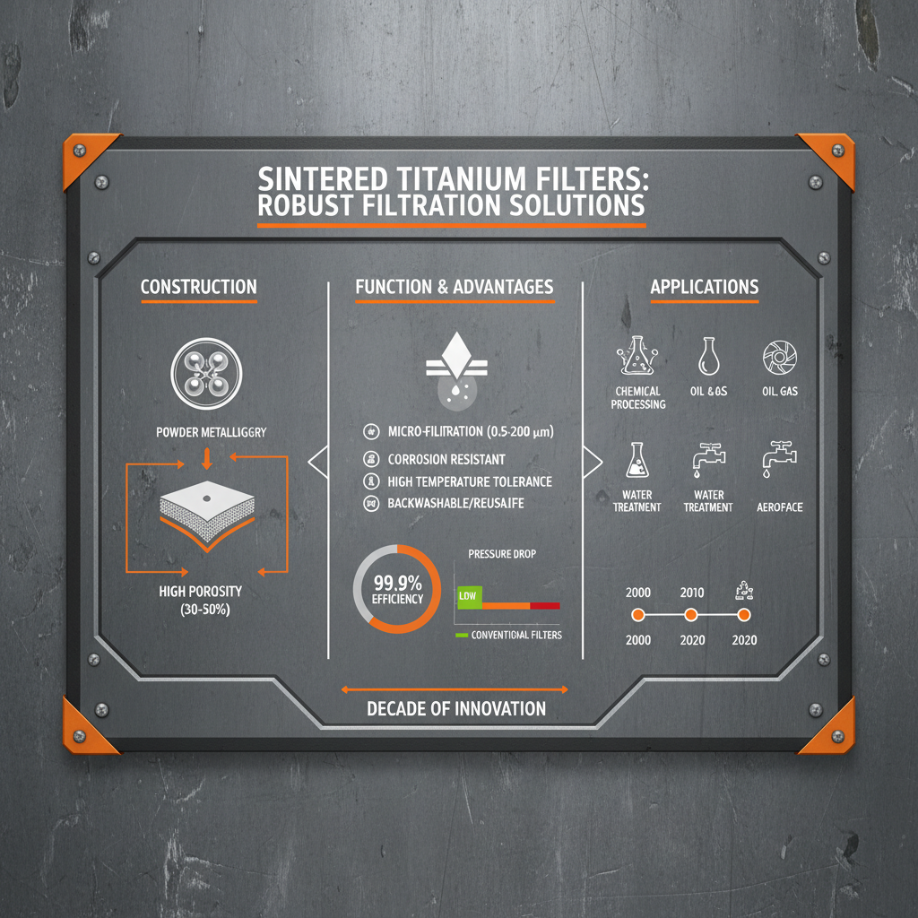 Advancements in Filtration Technology Sintered Titanium Filters and Their Applications