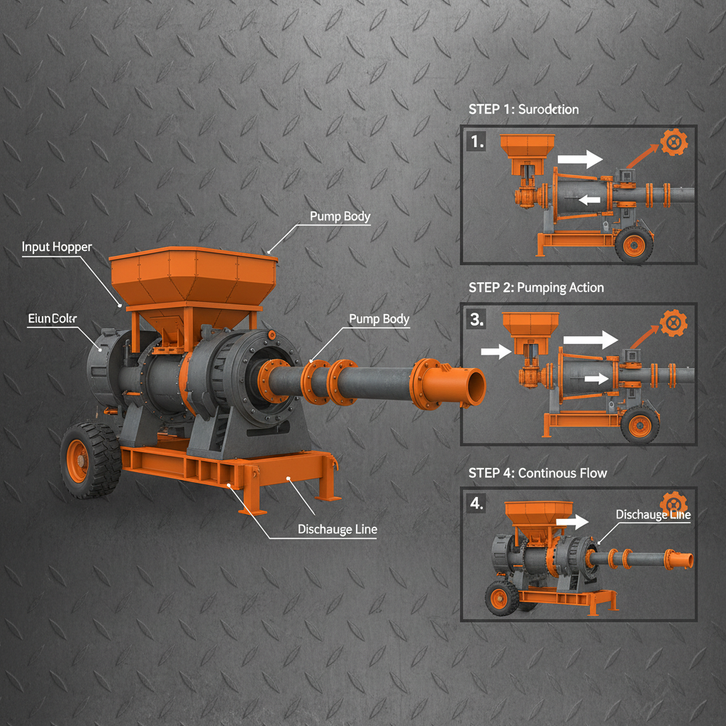 Optimizing Material Transport with Advanced Concrete Slurry Pump Technology