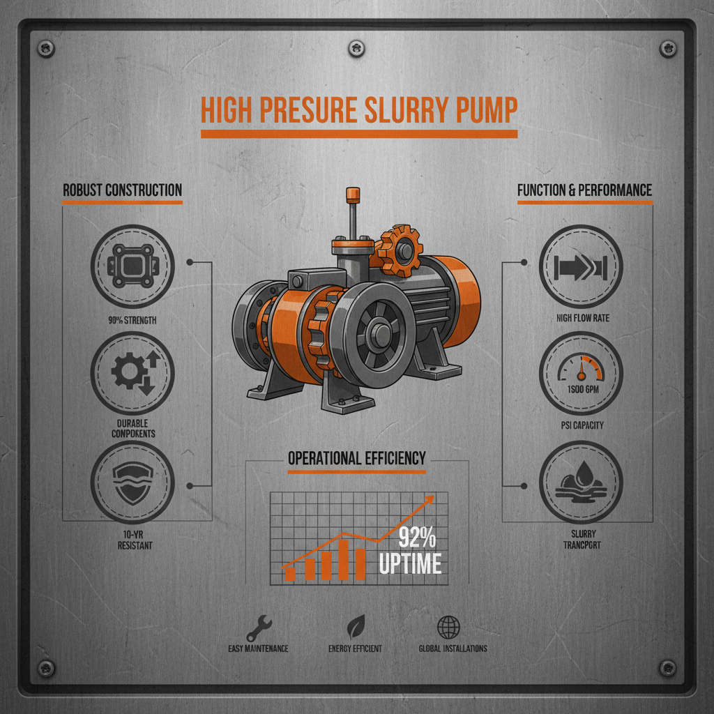 Optimizing Industrial Processes with High Pressure Slurry Pump Technology