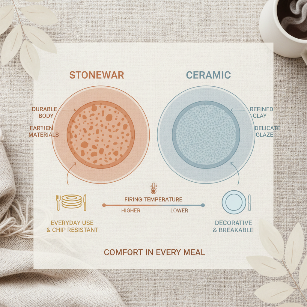 Comprehensive Guide to Stoneware Plates vs Ceramic Tableware Choices