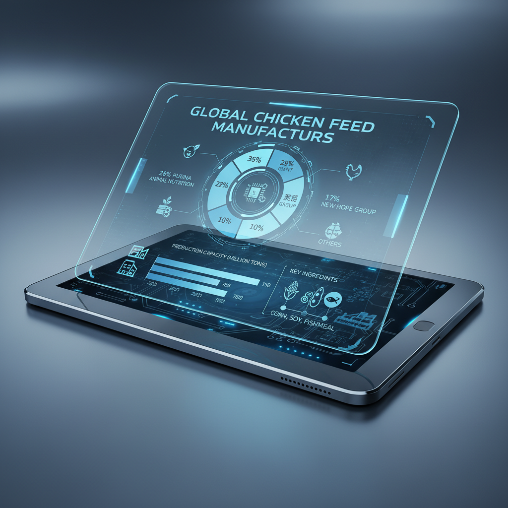 Understanding the Role of Chicken Feed Manufacturers in Global Food Production