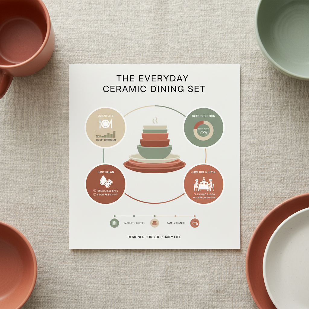The Enduring Elegance of Ceramic Dining Sets A Comprehensive Guide