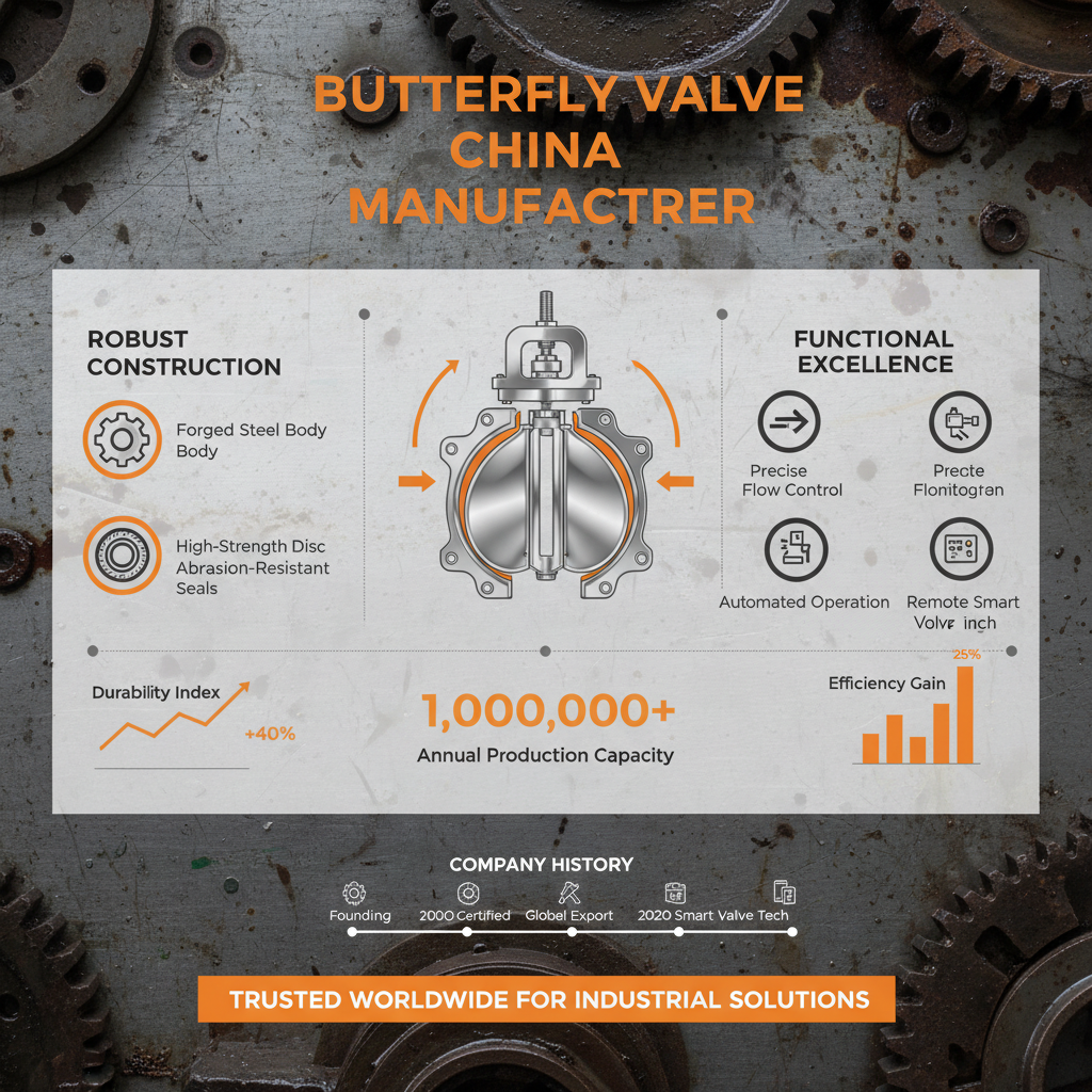China Butterfly Valve Manufacturers Driving Global Fluid Control Solutions