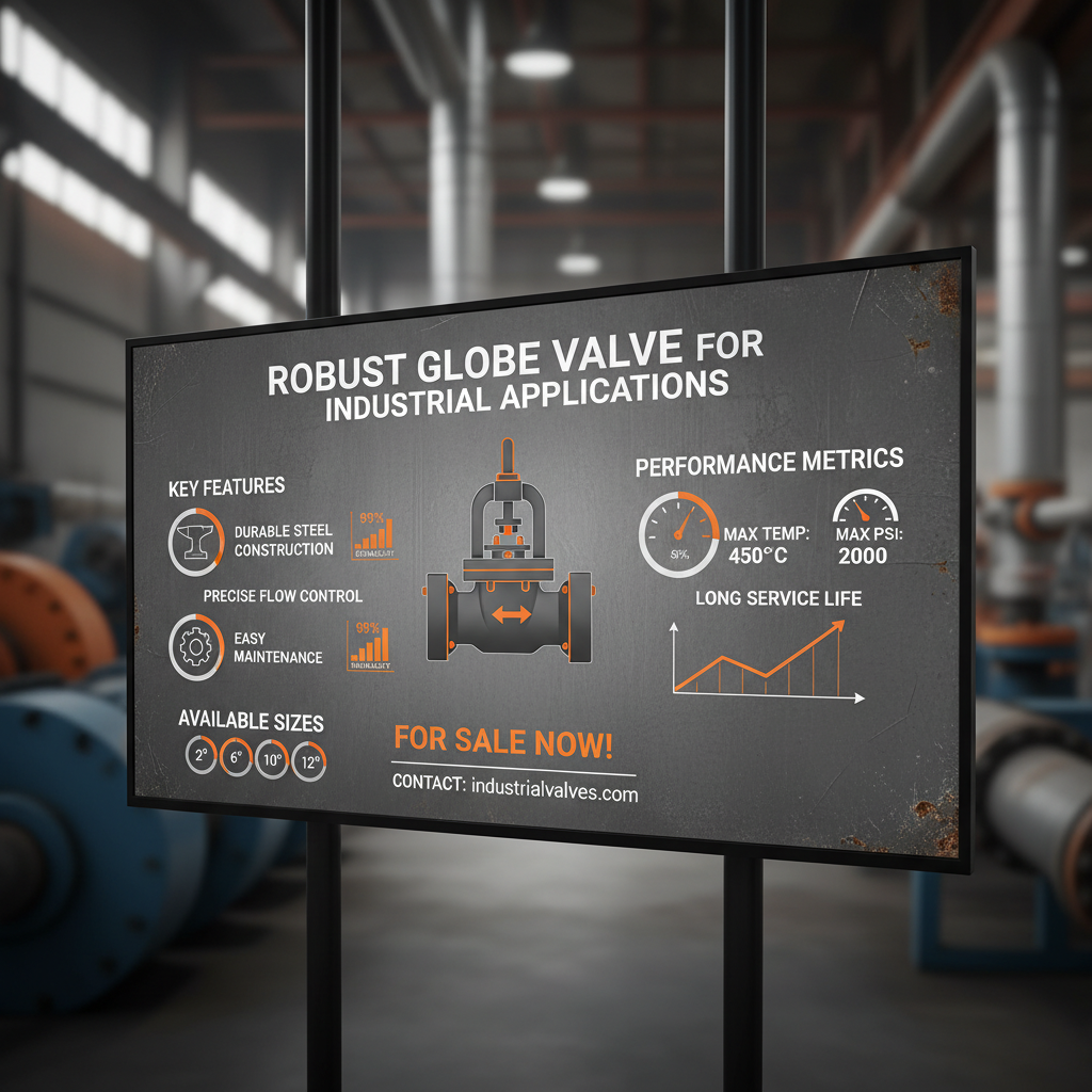 Find High Quality Globe Valve for Sale for Industrial Applications