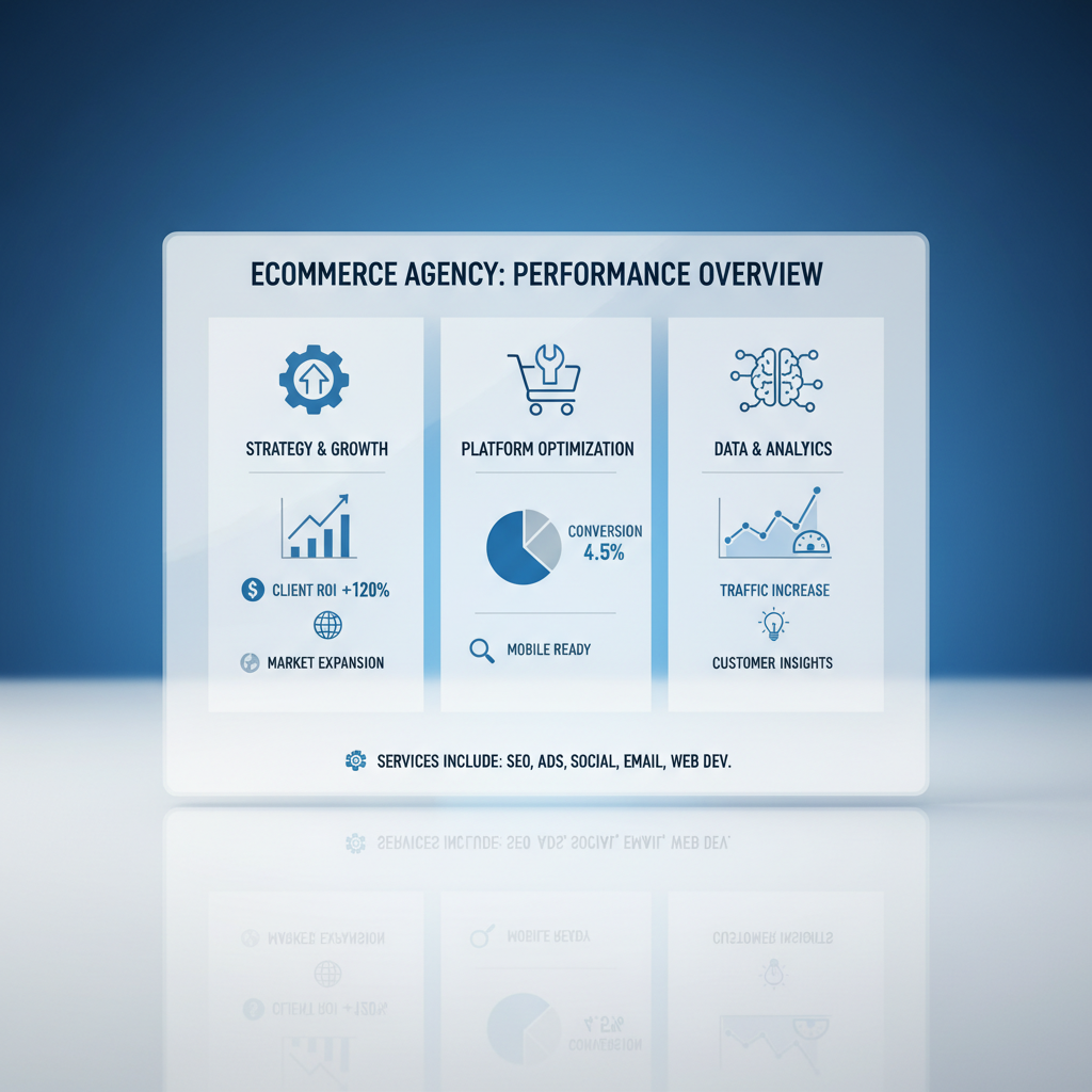 Elevate Your Online Business with a Leading Ecommerce Agency