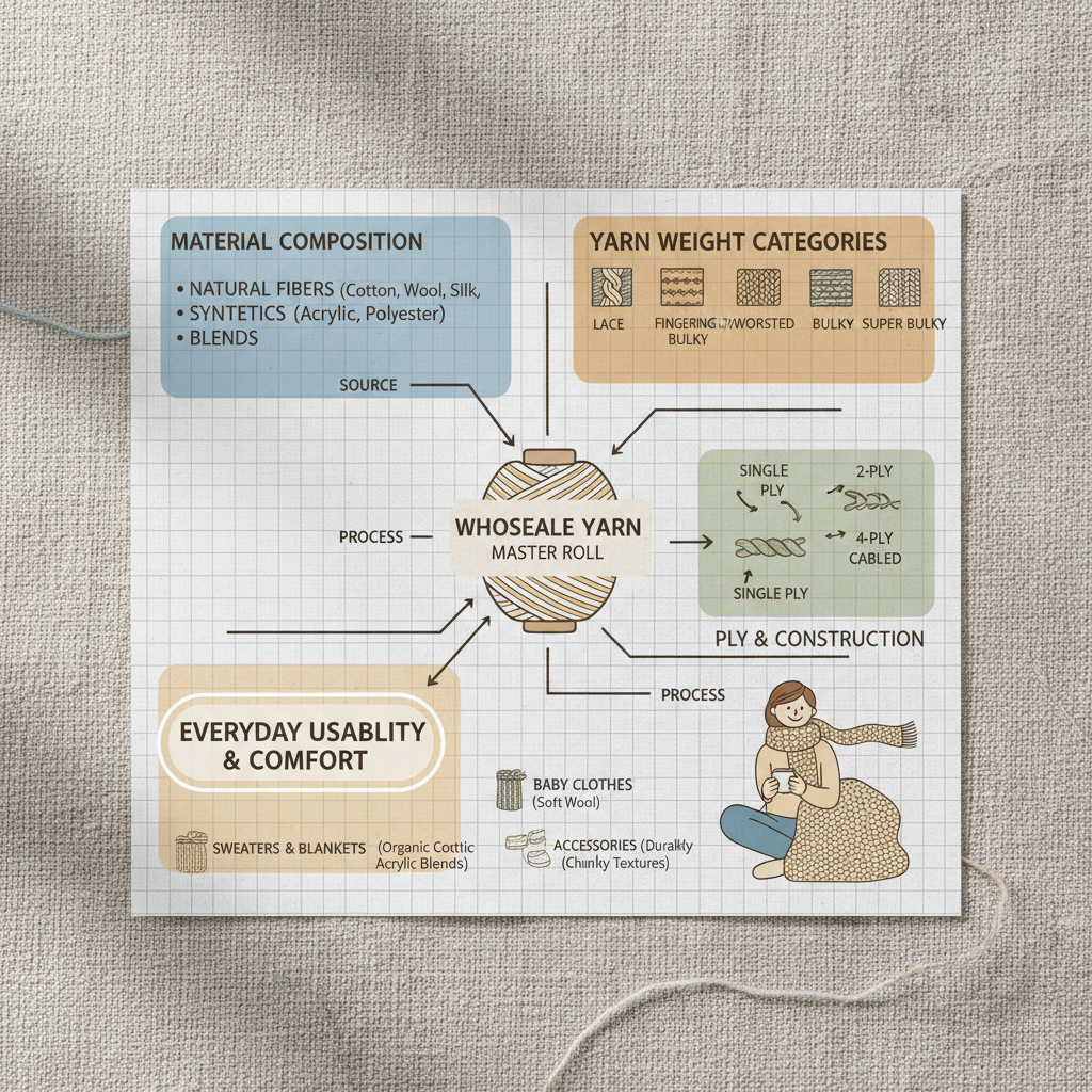 Navigating The World Of Wholesale Yarn For Textile Industry Success