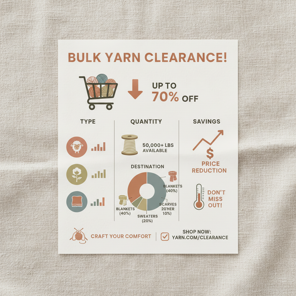 Navigating Bulk Yarn Clearance for Sustainable Textile Solutions