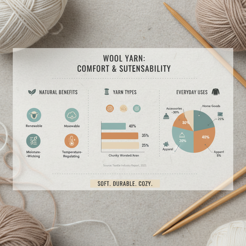 Discover Premium Wool Yarn for Sale and Its Diverse Applications