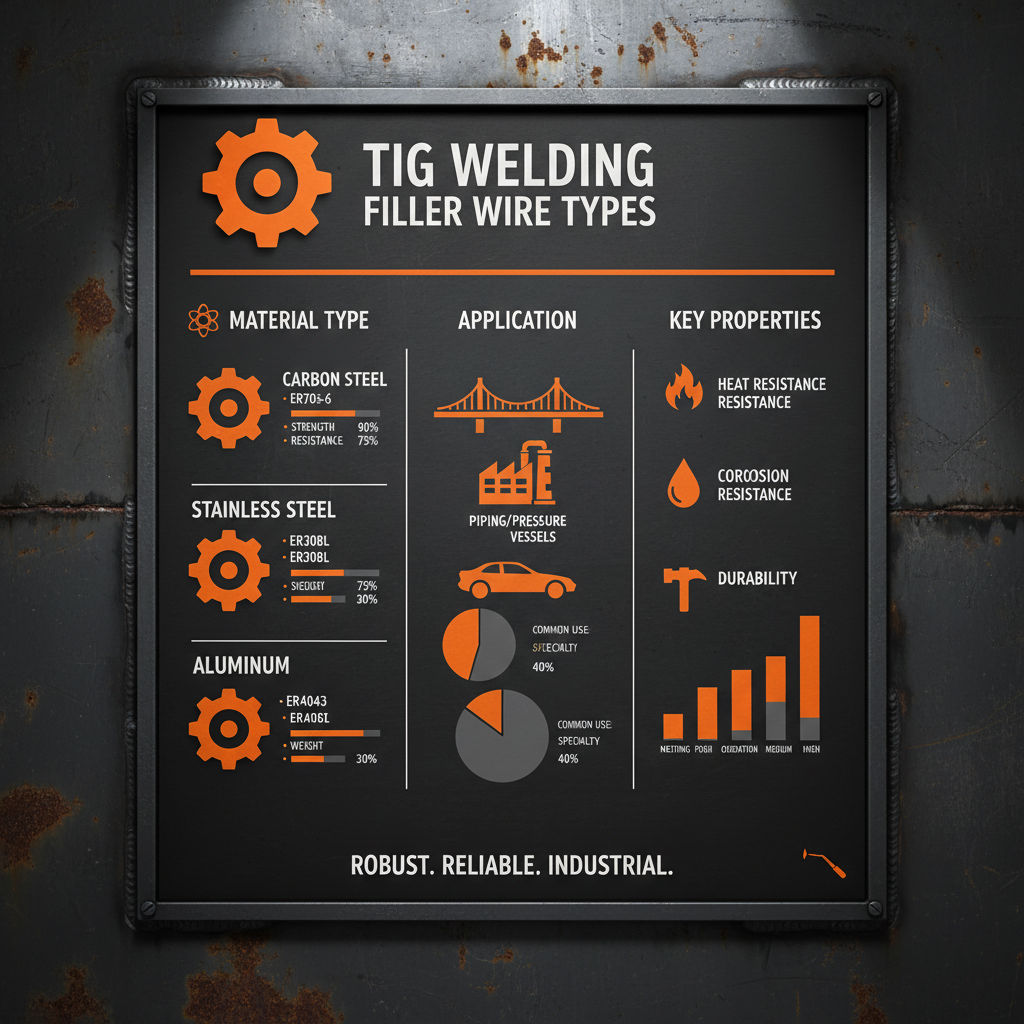 Comprehensive Guide to Types of Filler Wire for TIG Welding and Their Applications