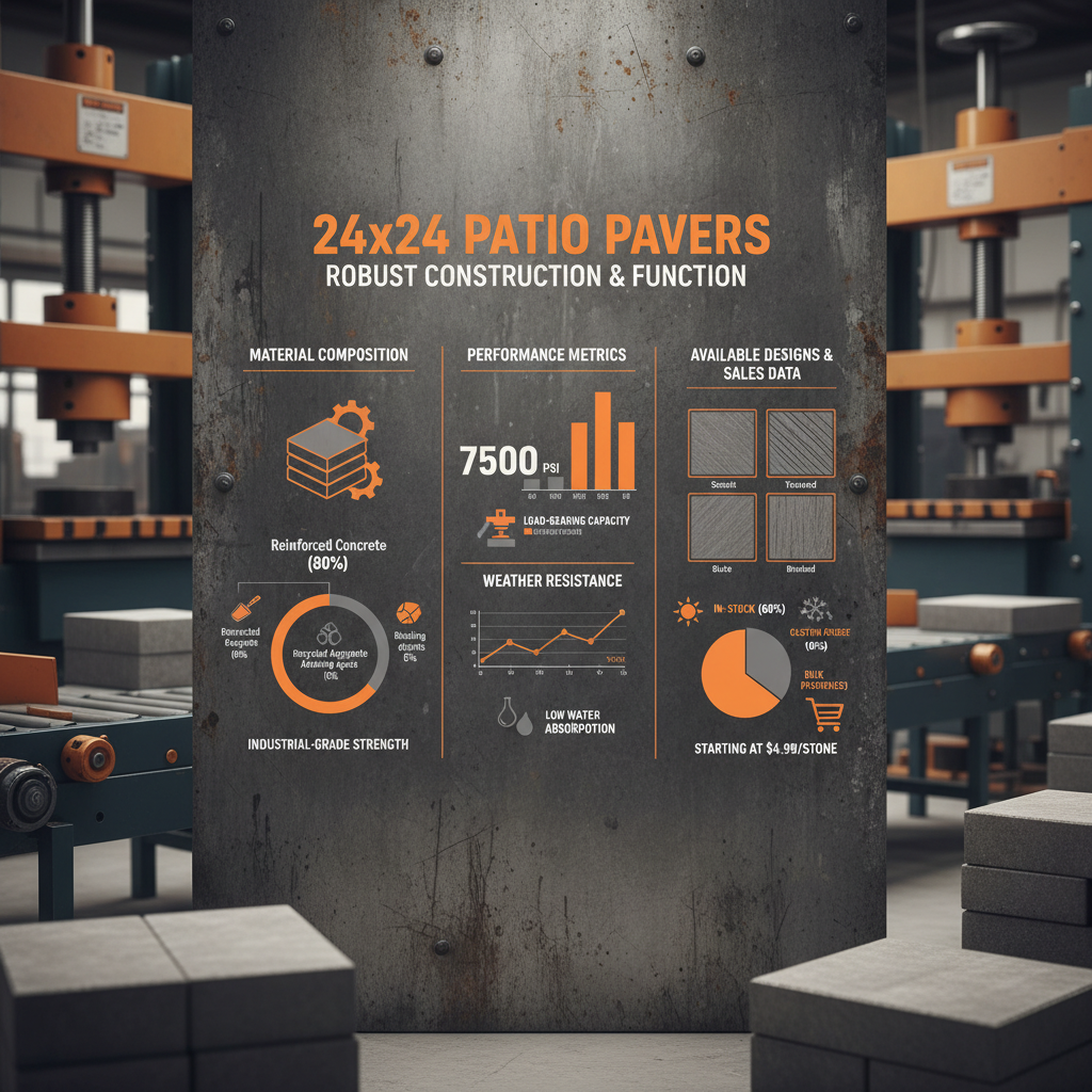 Discover Durable and Stylish 24x24 Patio Stones for Sale