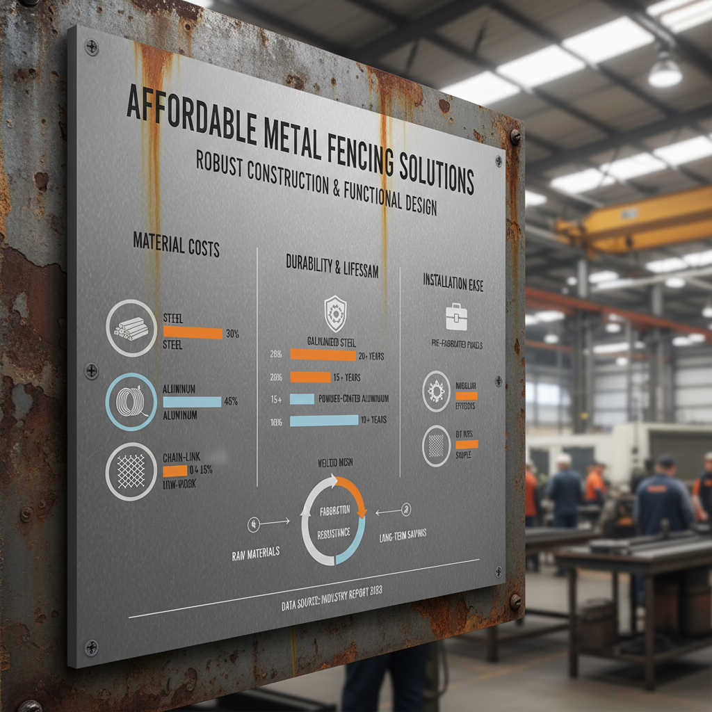 Affordable and Durable cheap metal fencing Solutions for Security and Containment