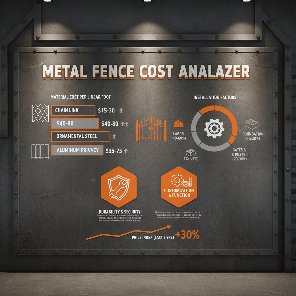 Understanding Metal Fence Price Trends for Secure and Cost Effective Solutions