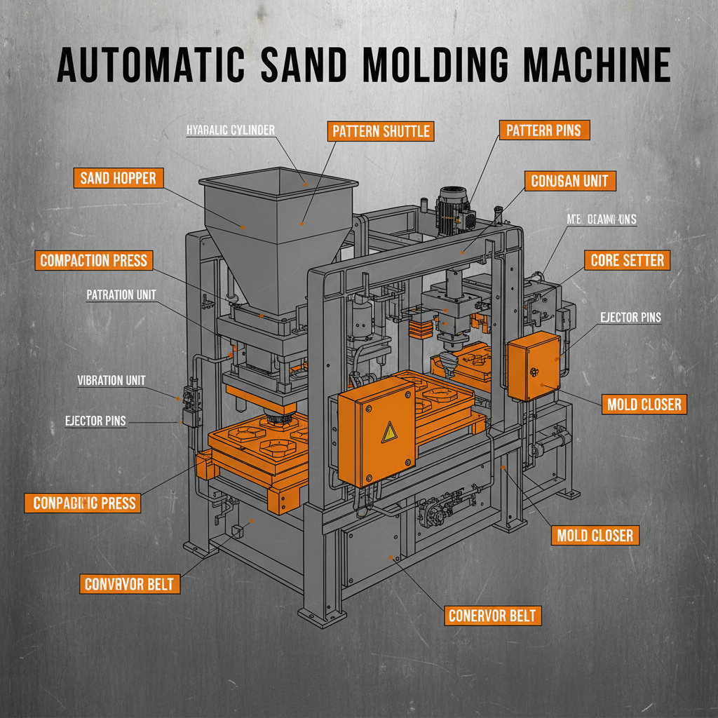 Revolutionizing Metal Casting with the Automatic Sand Molding Machine