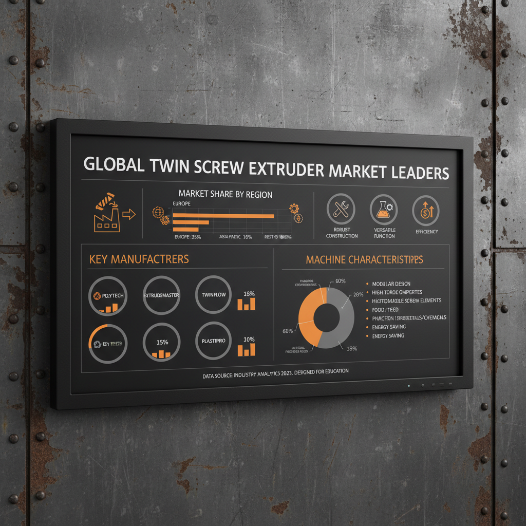 Exploring Twin Screw Extruder Machine Manufacturers and Industry Innovations