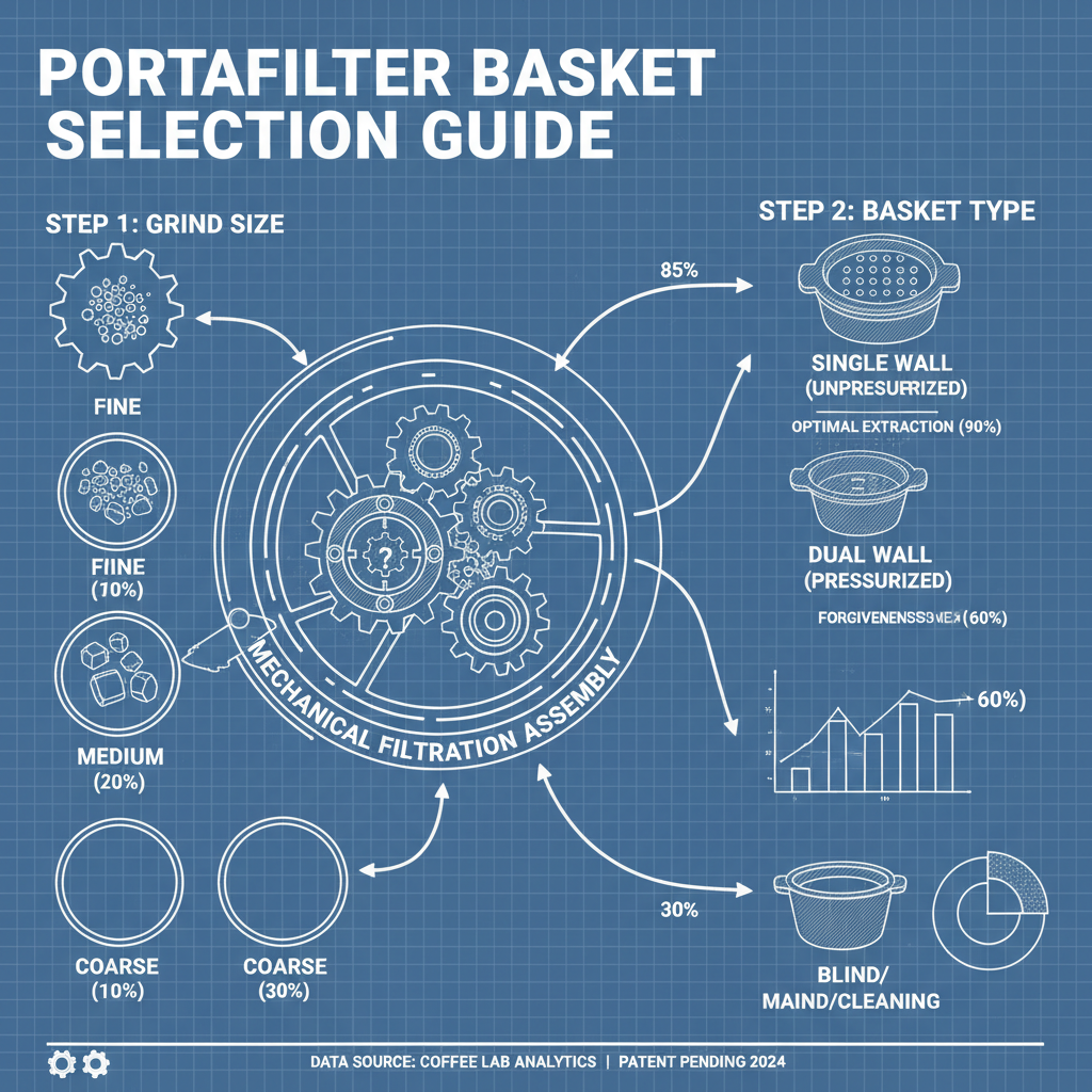 Choosing the Right Portafilter Basket to Use for Optimal Espresso Extraction