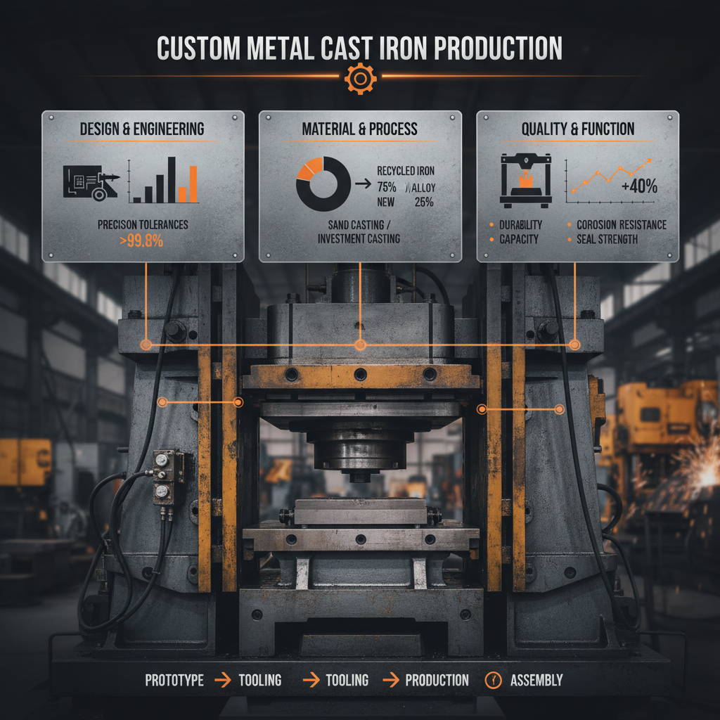 Exploring the Advantages of Metal Cast Iron Custom Manufacturing Solutions