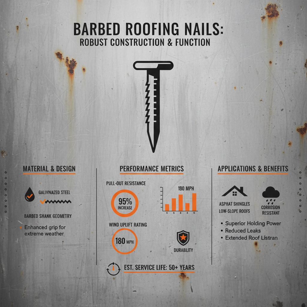 The Crucial Role of Barbed Roofing Nails in Secure and Durable Construction