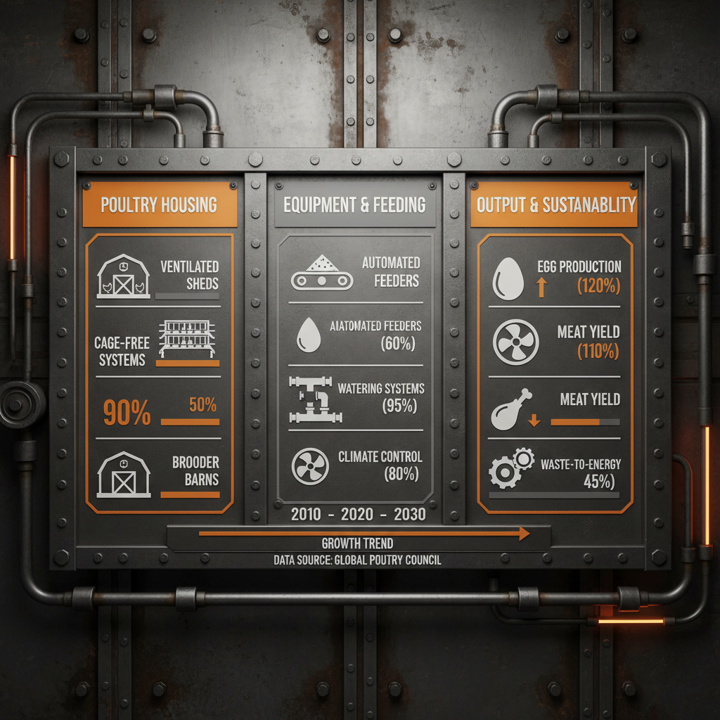 Optimizing Poultry Production Through Advanced Housing and Equipment Solutions
