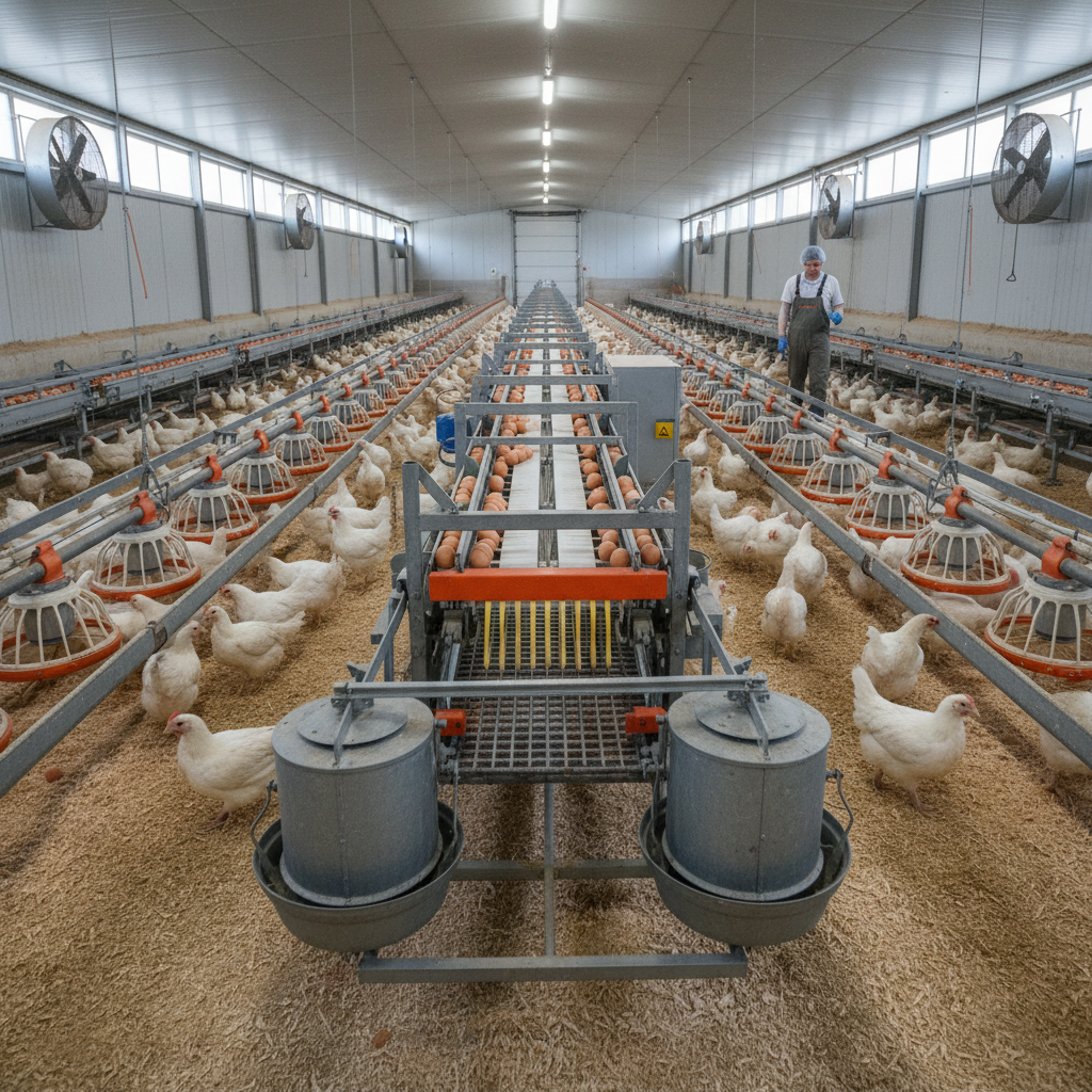 Poultry Farm Automatic Equipment Enhancing Efficiency and Sustainable Production