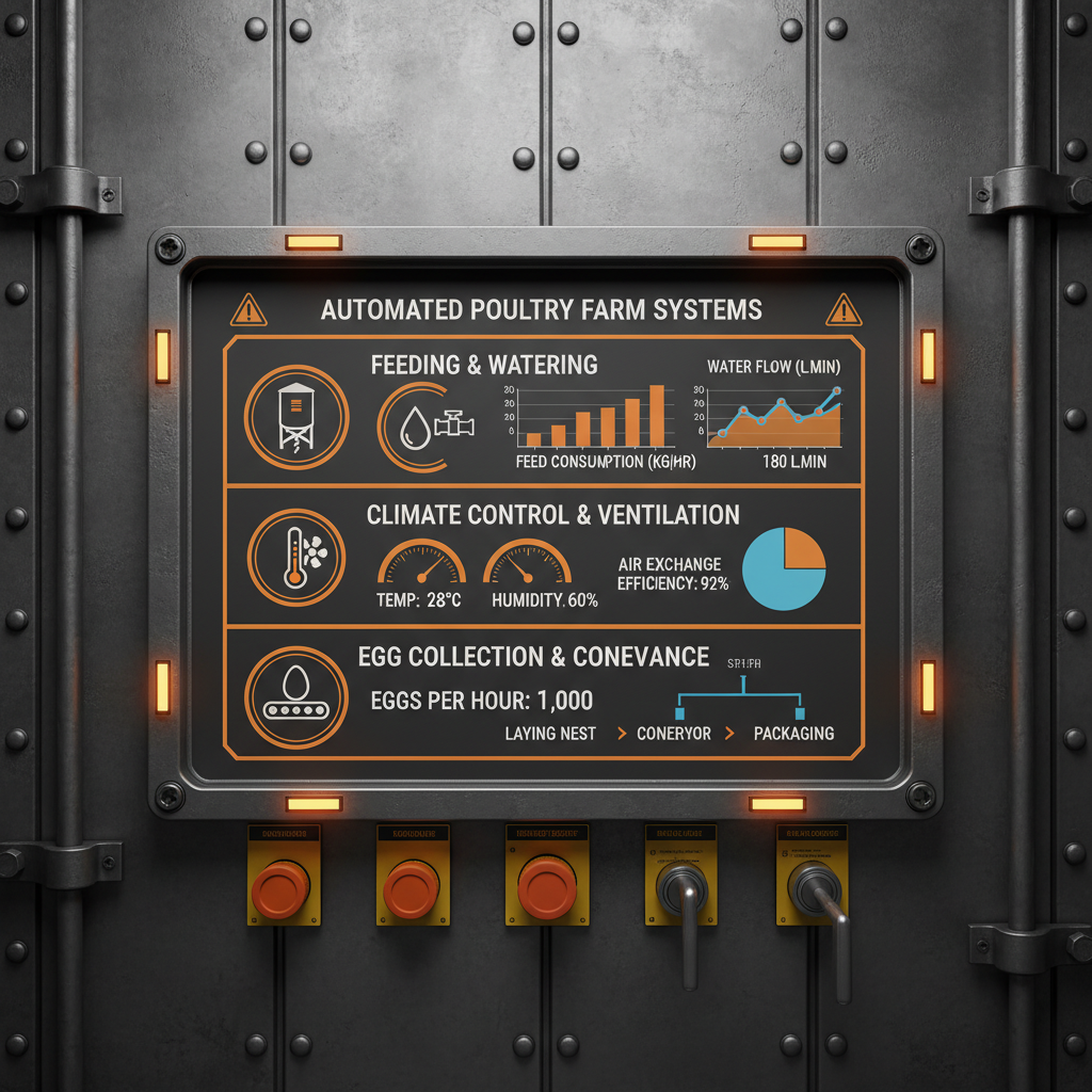 Poultry Farm Automatic Equipment Enhancing Efficiency and Sustainable Production