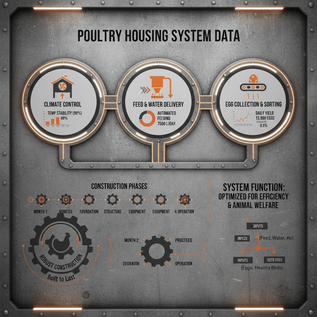 Optimizing Poultry Housing Systems for Bird Welfare and Sustainable Production