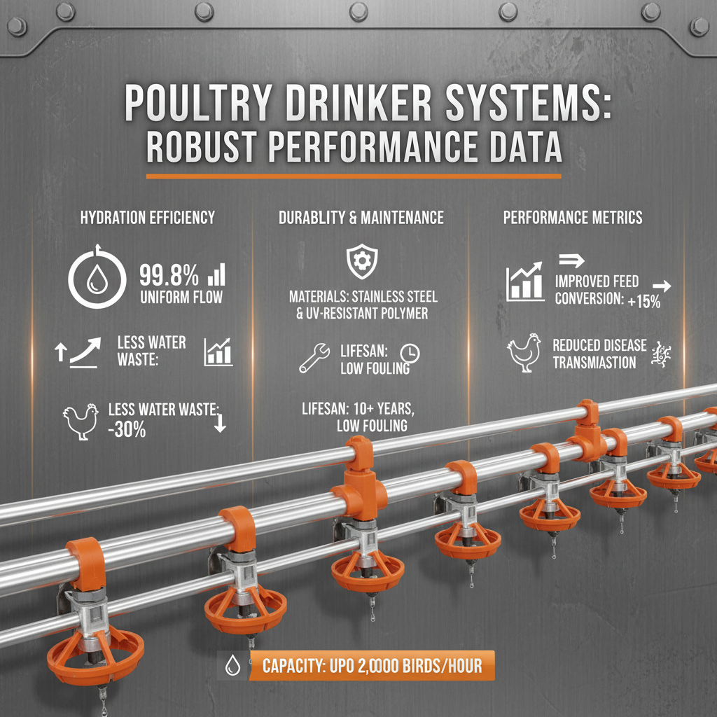 Optimizing Poultry Farm Drinker Equipment for Enhanced Flock Health and Productivity