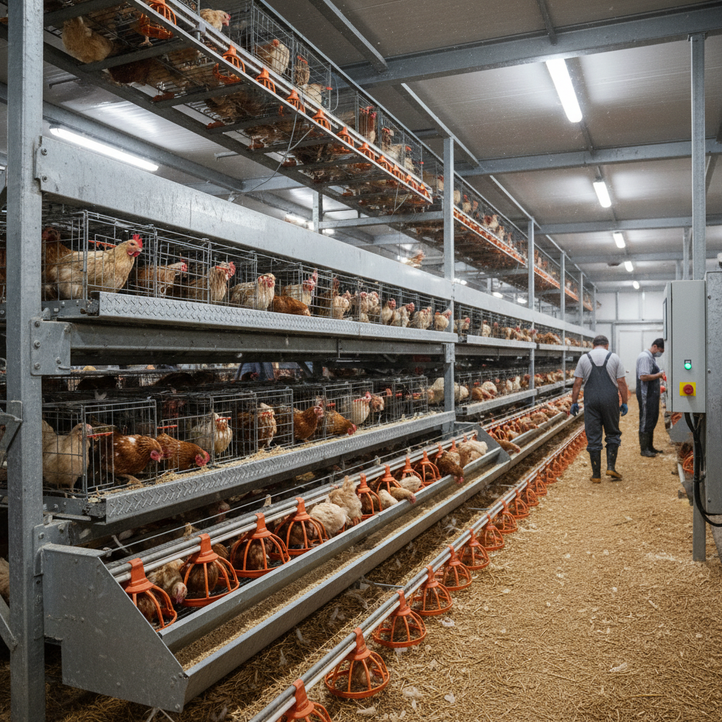 Poultry Farm Automatic Equipment Enhancing Efficiency and Sustainable Production