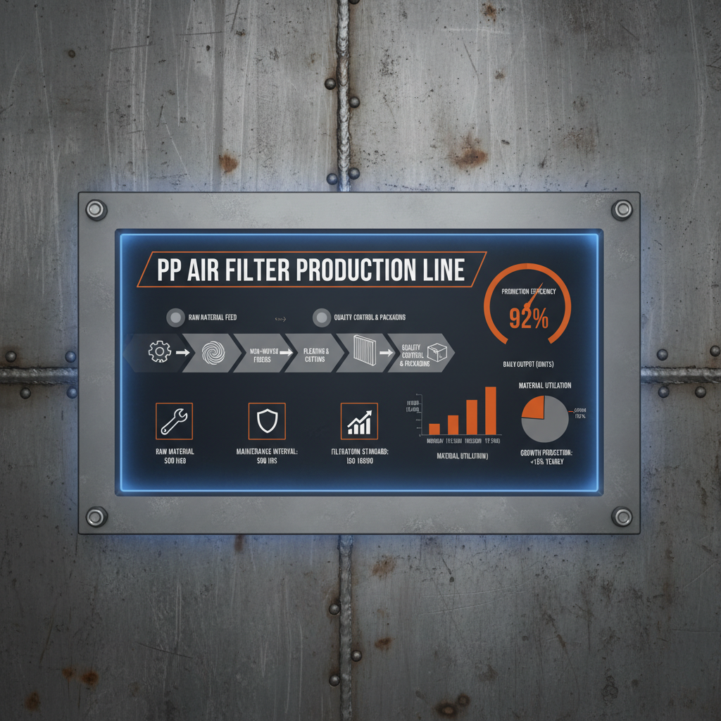 Advanced PP Air Filter Production Line Solutions for Superior Air Quality